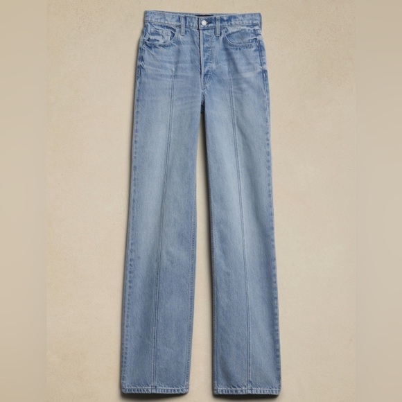 NWT Banana Republic The Pintuck Jean Size 31. - Picture 4 of 10